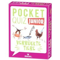 Moses. - Pocket Quiz junior Verrückte Tiere von moses