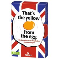 That's the yellow from the egg von moses.