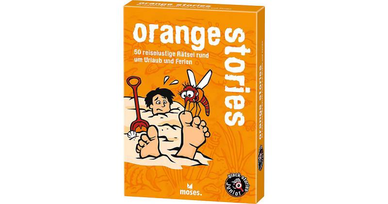 Orange Stories - 50 reiselustige Rätsel rund um Urlaub und Ferien von moses. Verlag