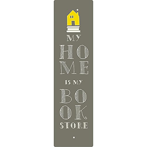 moses 82726 libri_x Lesezeichen mit Band My Home is My Bookstore von moses
