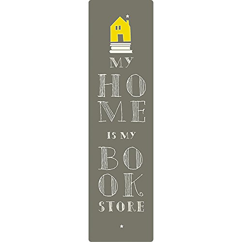 moses 82726 libri_x Lesezeichen mit Band My Home is My Bookstore von moses
