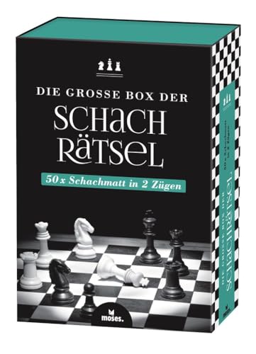 moses. Die Grosse Box der Schachrätsel - 50 x Schachmatt in Zwei Zügen, White von moses