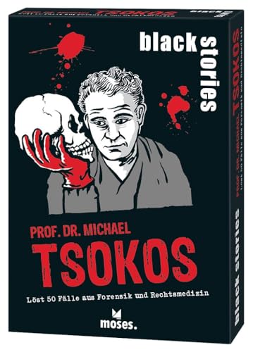 moses. Black Stories Tsokos – 50 morbide Kriminalfälle aus der Welt der Rechtsmedizin, True-Crime-Rätselspiel mit realen forensischen Fällen, spannendes Kartenspiel ab 16 Jahren moses. Black Stories Tsokos – 50 morbide Kriminalfälle aus der Welt der Rechtsmedizin, True-Crime-Rätselspiel mit realen forensischen Fällen, spannendes Kartenspiel ab 16 Jahren von moses
