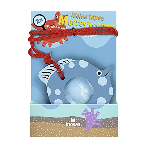 moses XMS-38126 Tier-Holzlupe, bunt von moses