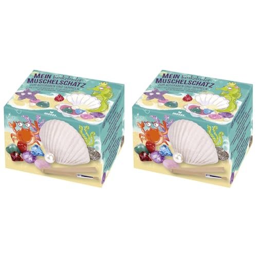 moses. 30556 Mein funkelnder Muschelschatz, Medium (Packung mit 2) von moses