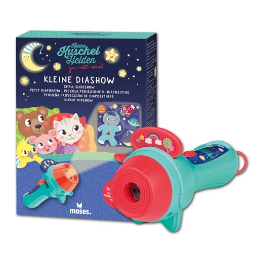 moses. Kleine Kuschelhelden Diashow, Projektor-Taschenlampe für Kinder, 24 Bildmotive für angenehme Träume, 3 märchenhafte Gute-Nacht-Geschichten zum Einschlafen moses. Kleine Kuschelhelden Diashow, Projektor-Taschenlampe für Kinder, 24 Bildmotive für angenehme Träume, 3 märchenhafte Gute-Nacht-Geschichten zum Einschlafen von moses