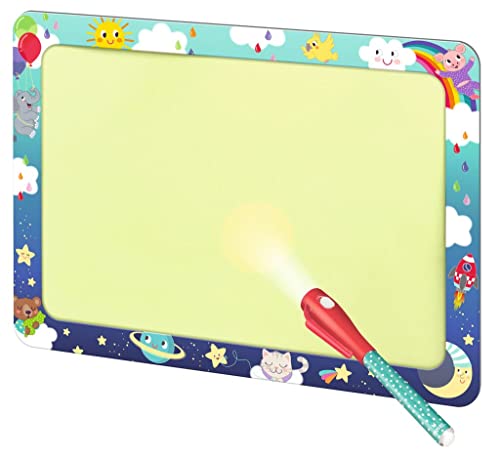 moses. Kleine Kuschelhelden Malen mit Licht, leuchtende Maltafel für Kinder, Zaubertafel mit magischem Lichtstift zum Zeichnen bei Dunkelheit, Leuchttafel in Din A4 inklusive 2 Schablonen moses. Kleine Kuschelhelden Malen mit Licht, leuchtende Maltafel für Kinder, Zaubertafel mit magischem Lichtstift zum Zeichnen bei Dunkelheit, Leuchttafel in Din A4 inklusive 2 Schablonen von moses