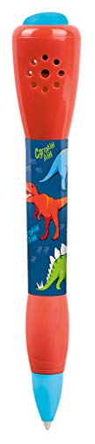 moses. Dino-Kugelschreiber mit Sound | Stift mit T-Rex-Gebrüll | Mine schwarz von moses