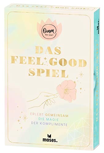 moses. 63332 Feel Good Kompliment-Spiel mit Wohlfühlfaktor, Geschenkidee für Frauen und Beste Freundinnen, Kartenspiel für Positive Vibes, ab 8 Jahren, Bunt von moses