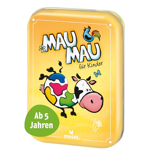 moses. Verlag GmbH moses. 90321 Mau-Mau Kartenspiel | Spiele-Klassiker | Für Kinder ab 5 Jahren, Yellow moses. Verlag GmbH moses. 90321 Mau-Mau Kartenspiel | Spiele-Klassiker | Für Kinder ab 5 Jahren, Yellow von moses