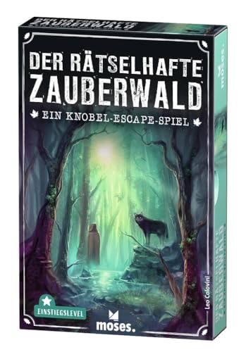 moses. Der rätselhafte Zauberwald - EIN Knobel-Escape-Spiel, großer Escape-Spaß in Kleiner Verpackung, Exit Game für Einsteiger ab 12 Jahren, Mehrfarbig Illustriert von moses