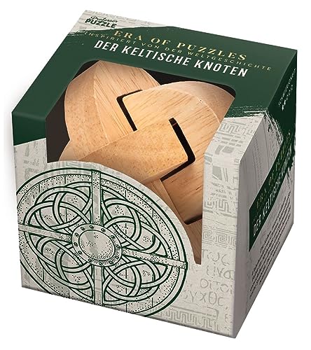 moses. 92133 Era of Puzzles, Holzpuzzle inspiriert von keltischer Knoten-Tradition, Geduldspiel im edlen Design von moses