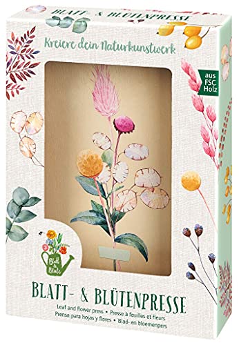 moses. Blatt & Blüte - Blumenpresse, Blatt- und Blütenpresse für DIY- und Trockenblumen-Fans, Pflanzenpresse aus Holz zum Konservieren von Blüten und Blättern moses. Blatt & Blüte - Blumenpresse, Blatt- und Blütenpresse für DIY- und Trockenblumen-Fans, Pflanzenpresse aus Holz zum Konservieren von Blüten und Blättern von moses