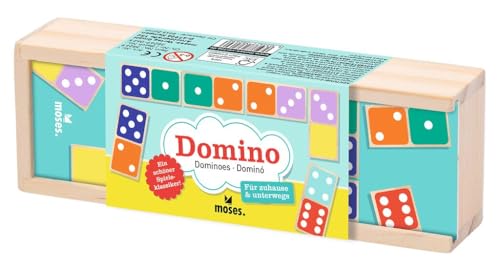 moses. Domino – farbenfroher Spieleklassiker für Kinder, Lernspiel ab 4 Jahren, Gesellschaftsspiel für 2-4 Spieler moses. Domino – farbenfroher Spieleklassiker für Kinder, Lernspiel ab 4 Jahren, Gesellschaftsspiel für 2-4 Spieler von moses