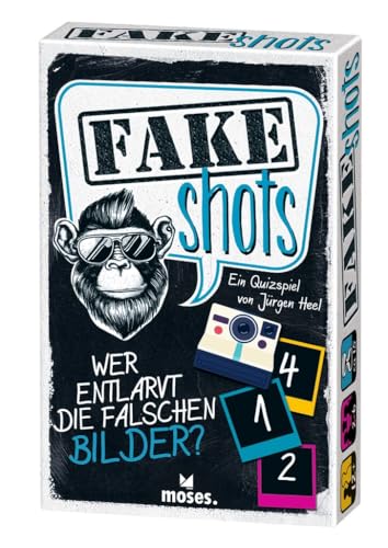 moses. Fake Shots, schnelles Quiz für gesellige Spieleabende, Trivia-Spiel für Ratefans, Quizspaß mit 150 Fragen, lustiges Kartenspiel ab 10 Jahren, Schwarz moses. Fake Shots, schnelles Quiz für gesellige Spieleabende, Trivia-Spiel für Ratefans, Quizspaß mit 150 Fragen, lustiges Kartenspiel ab 10 Jahren, Schwarz von moses