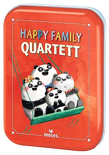 moses. Happy Family Quartett, Der Spieleklassiker für die ganze Familie, Kartenspiel für Kinder ab 4 Jahren moses. Happy Family Quartett, Der Spieleklassiker für die ganze Familie, Kartenspiel für Kinder ab 4 Jahren von moses