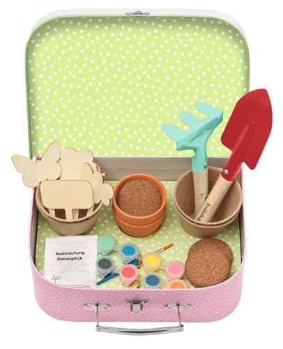 moses. Krabbelkäfer Mein großes Blumenkoffer-Gartenset, großes Mal- und Anzucht-Set, DIY-Set zum Säen, Anzüchten, Pflegen und Bemalen für Kinder ab 4 Jahren moses. Krabbelkäfer Mein großes Blumenkoffer-Gartenset, großes Mal- und Anzucht-Set, DIY-Set zum Säen, Anzüchten, Pflegen und Bemalen für Kinder ab 4 Jahren von moses