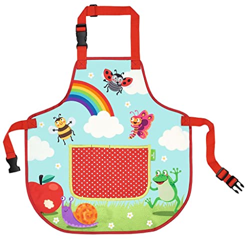 moses. Unisex Kinder 16153 moses Krabbelk fer Sch rze Regenbogen niedliche Kindersch f r Haus und Garten wasserabwei, Krabbelkäfer Design, für Kinder zwischen 3 6 Jahren EU moses. Unisex Kinder 16153 moses Krabbelk fer Sch rze Regenbogen niedliche Kindersch f r Haus und Garten wasserabwei, Krabbelkäfer Design, für Kinder zwischen 3 6 Jahren EU von moses