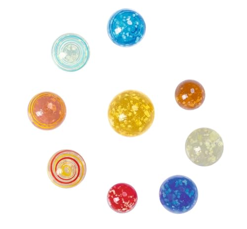 moses. Leuchtende Planeten-Murmeln, Spieleklassiker für Kinder, 9 nachtleuchtende Murmeln aus Glas im Set, Glasmurmeln Indoor & Outdoor-Spiel, Mitbringsel zum Kindergeburtstag, Ostern, Adventskalender moses. Leuchtende Planeten-Murmeln, Spieleklassiker für Kinder, 9 nachtleuchtende Murmeln aus Glas im Set, Glasmurmeln Indoor & Outdoor-Spiel, Mitbringsel zum Kindergeburtstag, Ostern, Adventskalender von moses