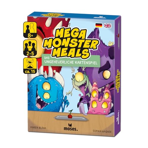 moses. Mega Monster Meals, monsterstarkes Kartenspiel für Kinder & Erwachsene, lustiges Gemeinschaftsspiel für die ganze Familie, Gesellschaftsspiel für 2-5 Spieler ab 8 Jahren moses. Mega Monster Meals, monsterstarkes Kartenspiel für Kinder & Erwachsene, lustiges Gemeinschaftsspiel für die ganze Familie, Gesellschaftsspiel für 2-5 Spieler ab 8 Jahren von moses