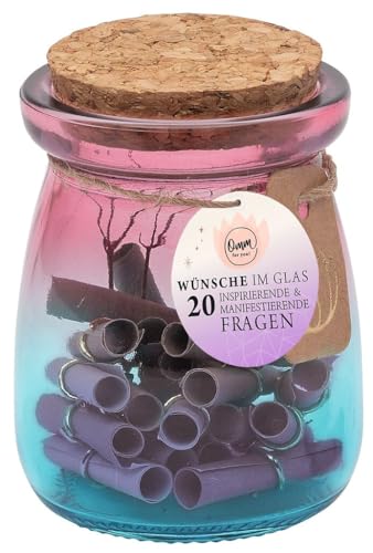 moses. Omm for You Soulcare im Glas Wünsche | 20 Fragen für Achtsamkeit, Manifestation & innere Stärke | Geschenkidee Wünsche | Inspiration und Selbstfürsorge von moses