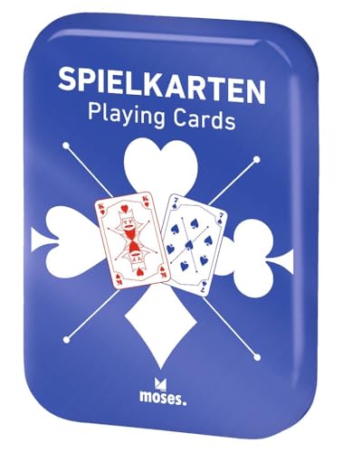 moses. Spielkarten Classic – stilvolles Kartenset für Erwachsene & Kinder, für Skat, Poker, Mau Mau & mehr, ab 6 Jahren, 2+ Spieler moses. Spielkarten Classic – stilvolles Kartenset für Erwachsene & Kinder, für Skat, Poker, Mau Mau & mehr, ab 6 Jahren, 2+ Spieler von moses