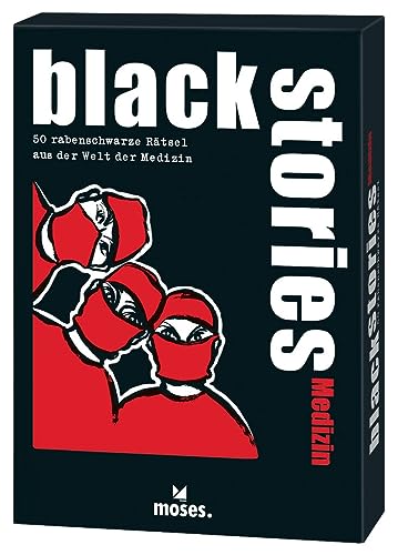 moses. Verlag Moses Black Stories-Medizin Edition 107873: 50 rabenschwarze Rätsel aus der Welt der Medizin moses. Verlag Moses Black Stories-Medizin Edition 107873: 50 rabenschwarze Rätsel aus der Welt der Medizin von moses