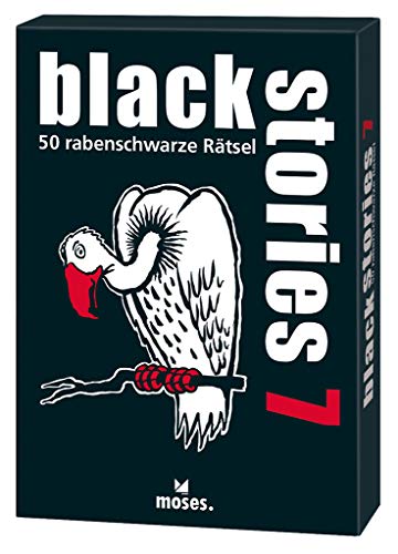 moses. black stories 7 | 50 rabenschwarze Rätsel | Das Krimi Kartenspiel moses. black stories 7 | 50 rabenschwarze Rätsel | Das Krimi Kartenspiel von moses