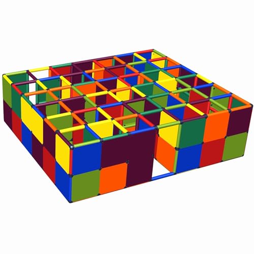 Move and stic Fredi - das große Bunte Labyrinth für drinnen und draußen für (Klein-) Kinder 6220 von move and stic