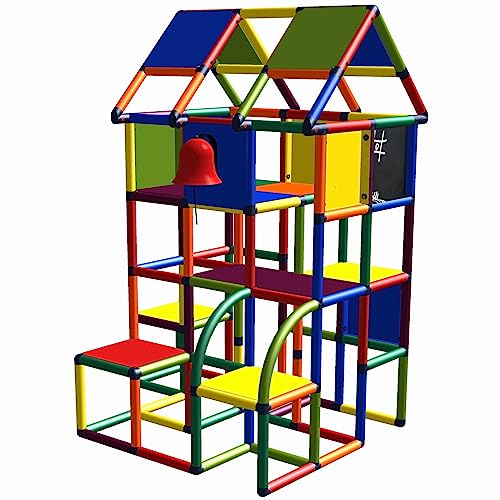 Move and stic Kletterturm Ella XXL Spielhaus mit Glocke, Briefkasten und Maltafel Mehrfarbig Multicolor 6211 Move and stic Kletterturm Ella XXL Spielhaus mit Glocke, Briefkasten und Maltafel Mehrfarbig Multicolor 6211 von move and stic