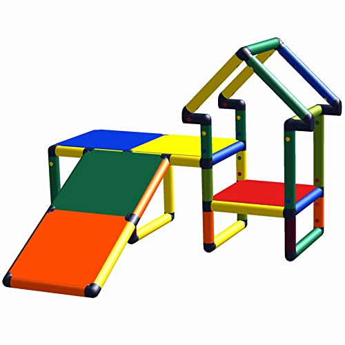 Move and stic MALTE Spielhaus Motoriktrainer Einsteigermodell Multicolor von move and stic