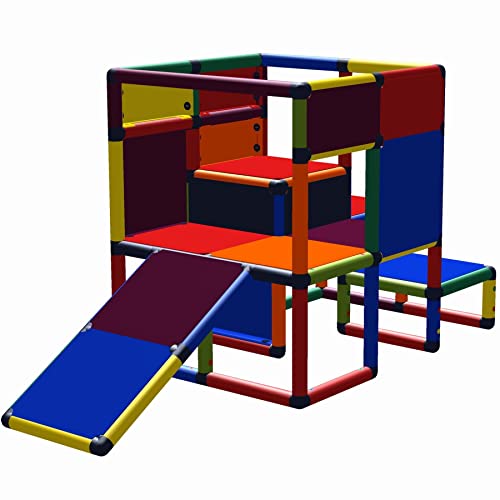 Move and stic großes Spielhaus Kurt mit Rutsche für Kleinkinder Kletterturm bunt 6605 Move and stic großes Spielhaus Kurt mit Rutsche für Kleinkinder Kletterturm bunt 6605 von move and stic