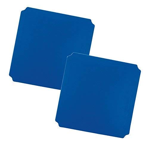 Moveandstic 2er Set Platte blau 40x40 cm von move and stic