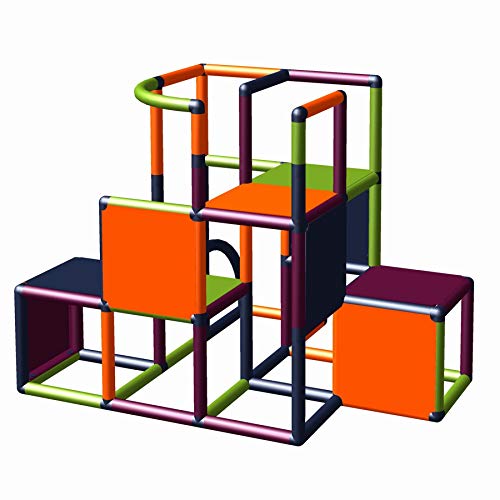 Moveandstic Profi - Grundbaukasten 875056 - Titan Grau Apfelgrün Orange Magenta - 300 Teile - Ab 12 Jahren - Baukasten von move and stic