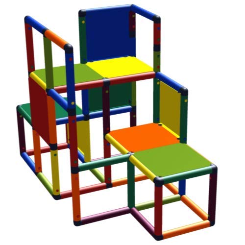 move and stic Baukasten Kletter-Max Lernturm Spielturm Kletterturm Einsteiger Multicolor von move and stic