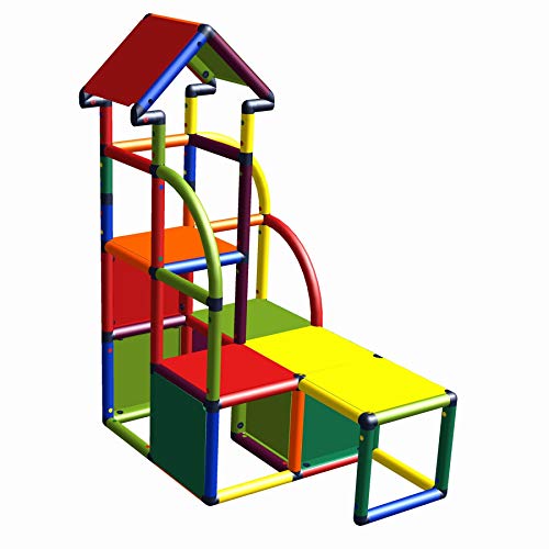 move and stic - Kletterturm CARA Spielturm Multicolor für Kinderzimmer Spielzimmer oder Garten geeignet von move and stic
