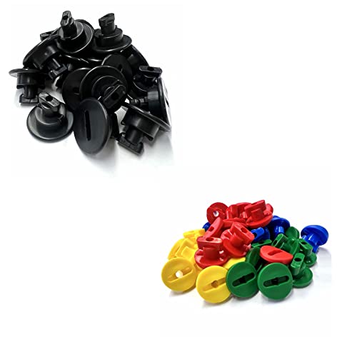 move and stic Zubehörset 50 Stück Plattenknöpfe schwarz 80 Stück Rohrverschlüsse move and stic Zubehörset 50 Stück Plattenknöpfe schwarz 80 Stück Rohrverschlüsse von move and stic