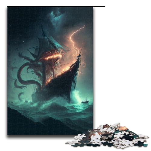 1000 Teile Monster Invasion Puzzles für Erwachsene Holzpuzzle Familienspiele 1000 Teile 1000 Teile Monster Invasion Puzzles für Erwachsene Holzpuzzle Familienspiele 1000 Teile von mowenbingpeng