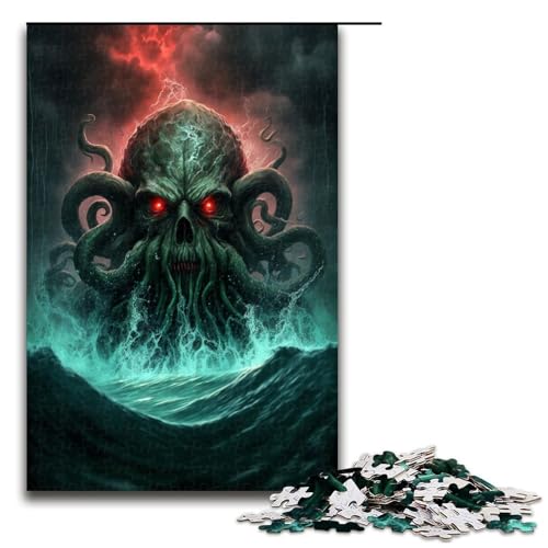 1000 Teile Monster Octopus Puzzles für Erwachsene Holzpuzzle Familienspiele 1000 Teile 1000 Teile Monster Octopus Puzzles für Erwachsene Holzpuzzle Familienspiele 1000 Teile von mowenbingpeng