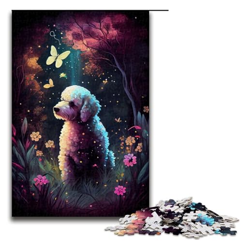 1000 Teile Pudelwald Puzzle für Erwachsene, Spaß für die ganze Familie, Familienspiel, Stressabbau, schwieriges Herausforderungspuzzle, 1000 Teile 1000 Teile Pudelwald Puzzle für Erwachsene, Spaß für die ganze Familie, Familienspiel, Stressabbau, schwieriges Herausforderungspuzzle, 1000 Teile von mowenbingpeng