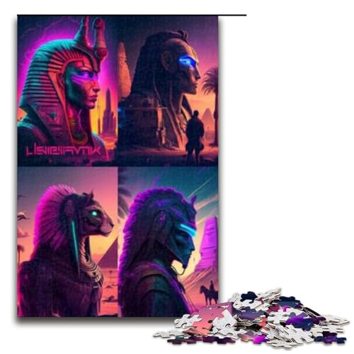 1000 Teile Puzzle für Erwachsene Schutzpatron Spiel Puzzles für Eignet ganze Familie 1000 PCS von mowenbingpeng