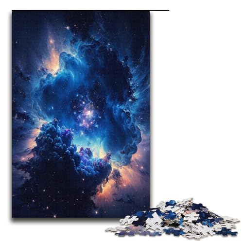 1000 Teile für Erwachsene und Kinder von Jigsaw Nebelformationen Puzzle für Erwachsene Holzpuzzle 1000 PCS (38x26cm) von mowenbingpeng