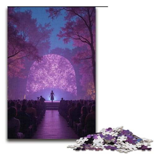 1000-teilige Puzzles Dream Stage Puzzles für Erwachsene Holzpuzzle Familienspiele 1000 PCS (38x26cm) von mowenbingpeng