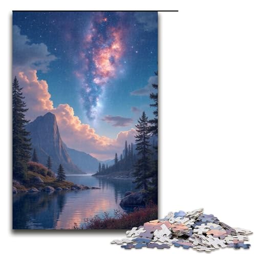1000-teilige Puzzles für Erwachsene Traumland-Puzzles Geburtstagsgeschenke für Teenager ab 14 Jahren 1000 Teile (75 x 50 cm) von mowenbingpeng