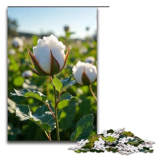 1000-teiliges Gartenpuzzle aus Baumwolle für Erwachsene unmögliches Puzzle zum Stressabbau für Teenager ab 14 Jahren 1000 Teile (75 x 50 cm) von mowenbingpeng