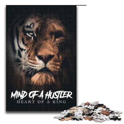 1000-teiliges Puzzle „Mind of A Hustler“ Holzpuzzle Lernspiele Heimdekoration 1000 PCS 1000-teiliges Puzzle „Mind of A Hustler“ Holzpuzzle Lernspiele Heimdekoration 1000 PCS von mowenbingpeng