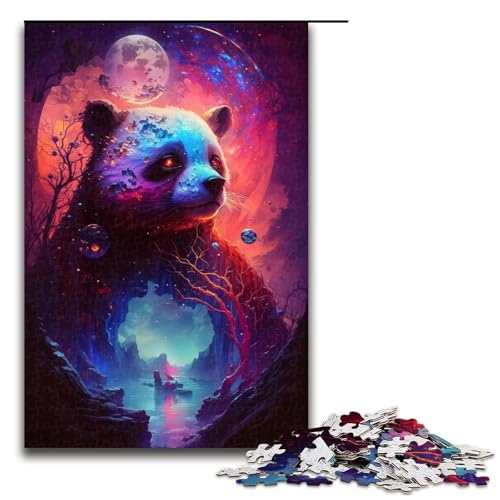 1000-teiliges Puzzle „Panda Wonder“ aus Holz, Lernspiele, Heimdekoration, 1000 Teile 1000-teiliges Puzzle „Panda Wonder“ aus Holz, Lernspiele, Heimdekoration, 1000 Teile von mowenbingpeng