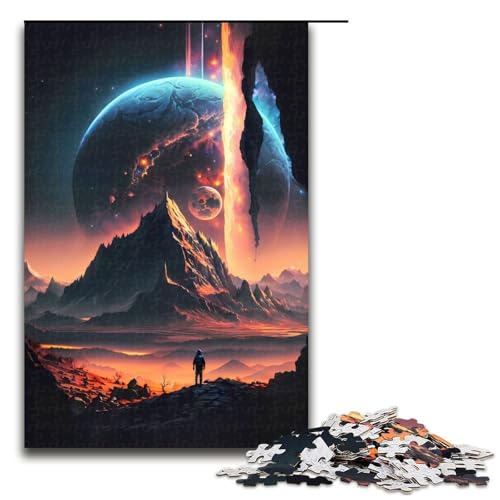 1000-teiliges Puzzle „Planet Explorer“ aus Holz, Lernspiele, Heimdekoration, 1000 Teile 1000-teiliges Puzzle „Planet Explorer“ aus Holz, Lernspiele, Heimdekoration, 1000 Teile von mowenbingpeng
