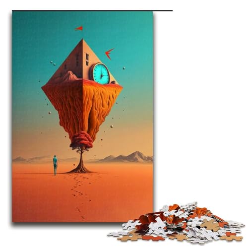 1000-teiliges Puzzle „Pyramide der Zeit“ für Erwachsene, Holzpuzzle, anspruchsvolles Spiel, 1000 Teile 1000-teiliges Puzzle „Pyramide der Zeit“ für Erwachsene, Holzpuzzle, anspruchsvolles Spiel, 1000 Teile von mowenbingpeng