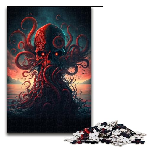 1000-teiliges Puzzle Octopus Island Puzzle für Erwachsene Holzpuzzle Familienspiel 1000 PCS 1000-teiliges Puzzle Octopus Island Puzzle für Erwachsene Holzpuzzle Familienspiel 1000 PCS von mowenbingpeng